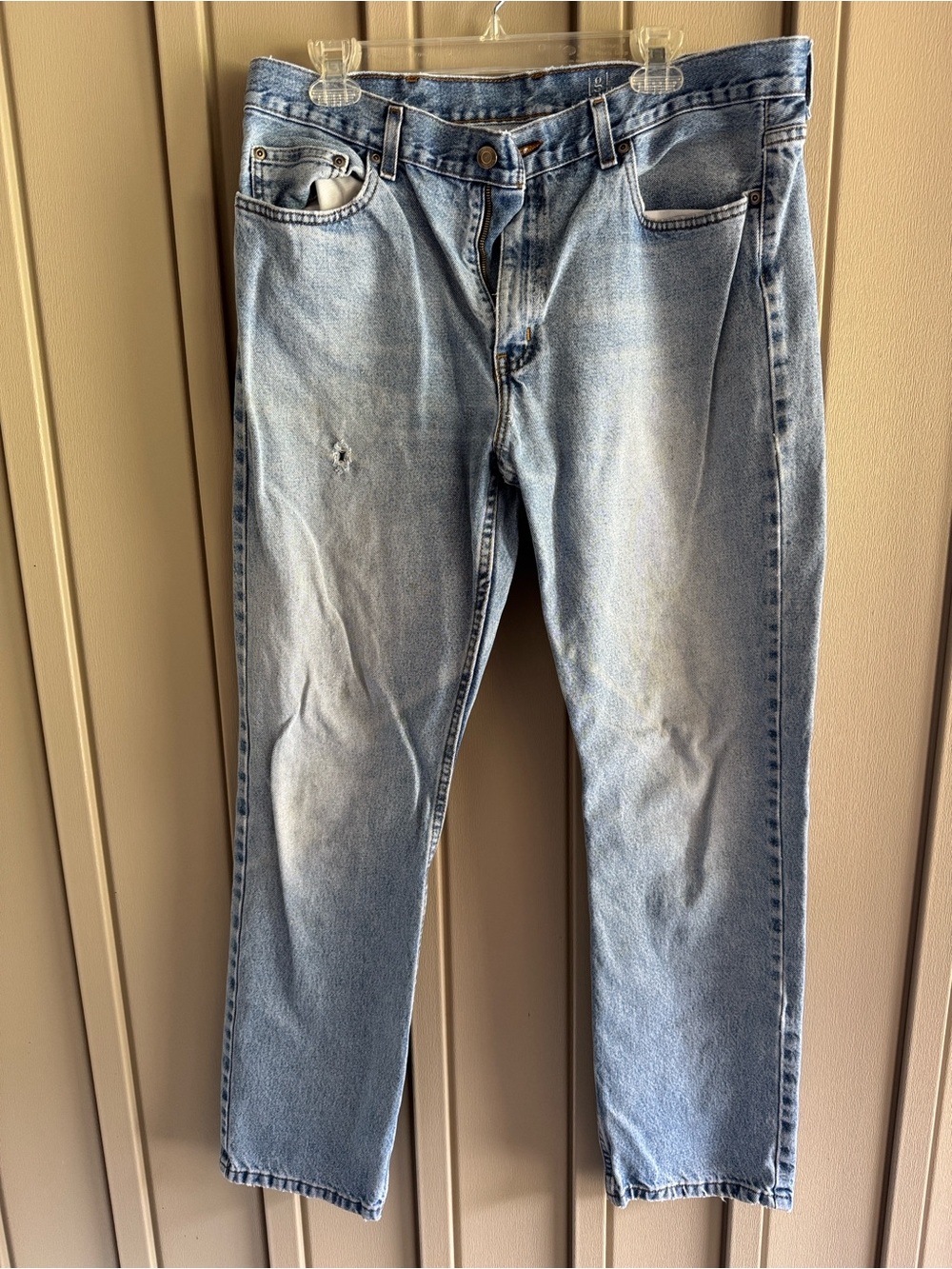 George Straight Leg Jeans size 36x34